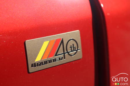 Logo of 2023 Toyota 4Runner 40th Anniversary edition